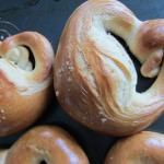 cooked pretzels