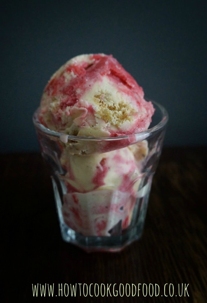 Raspberry ice cream NAMED black b:g