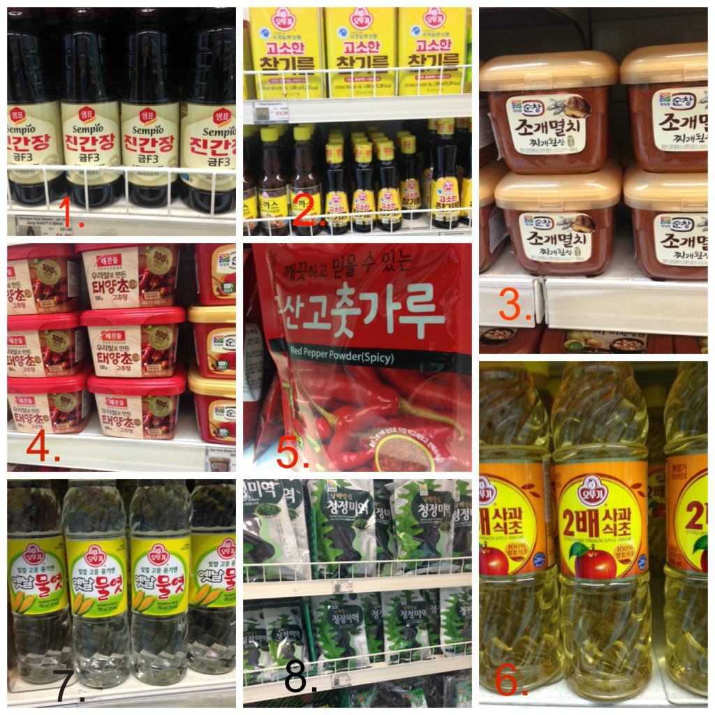 Korean foods