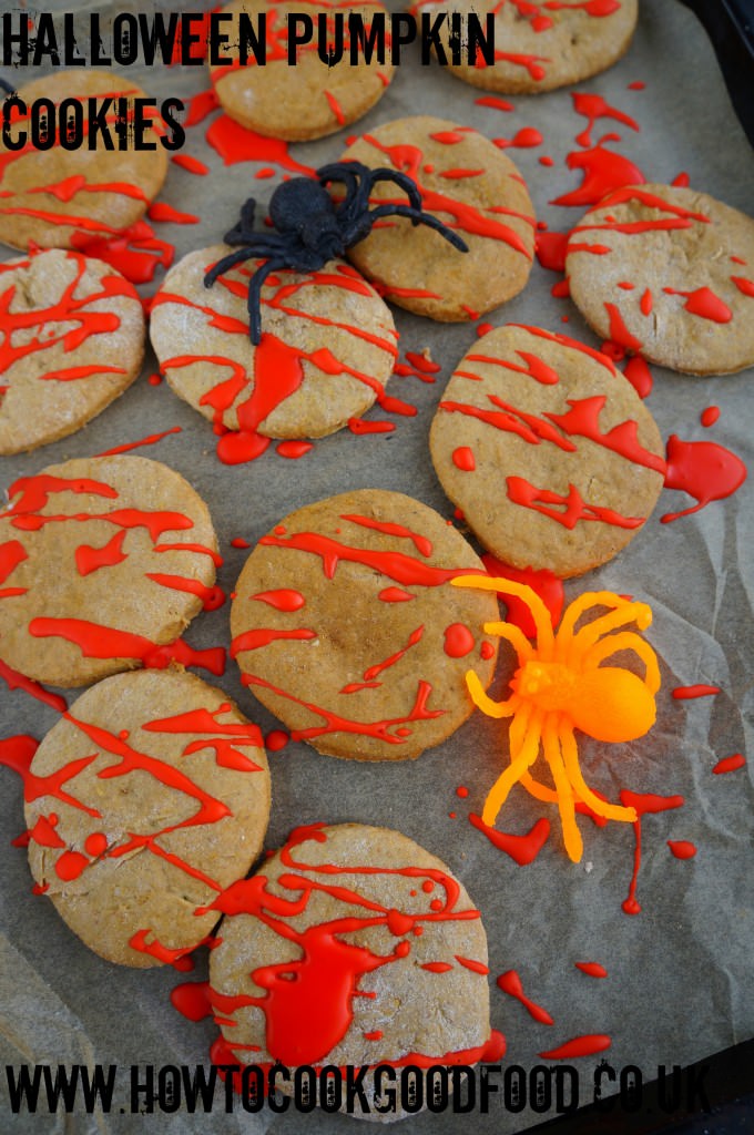 halloween pumpkin cookies