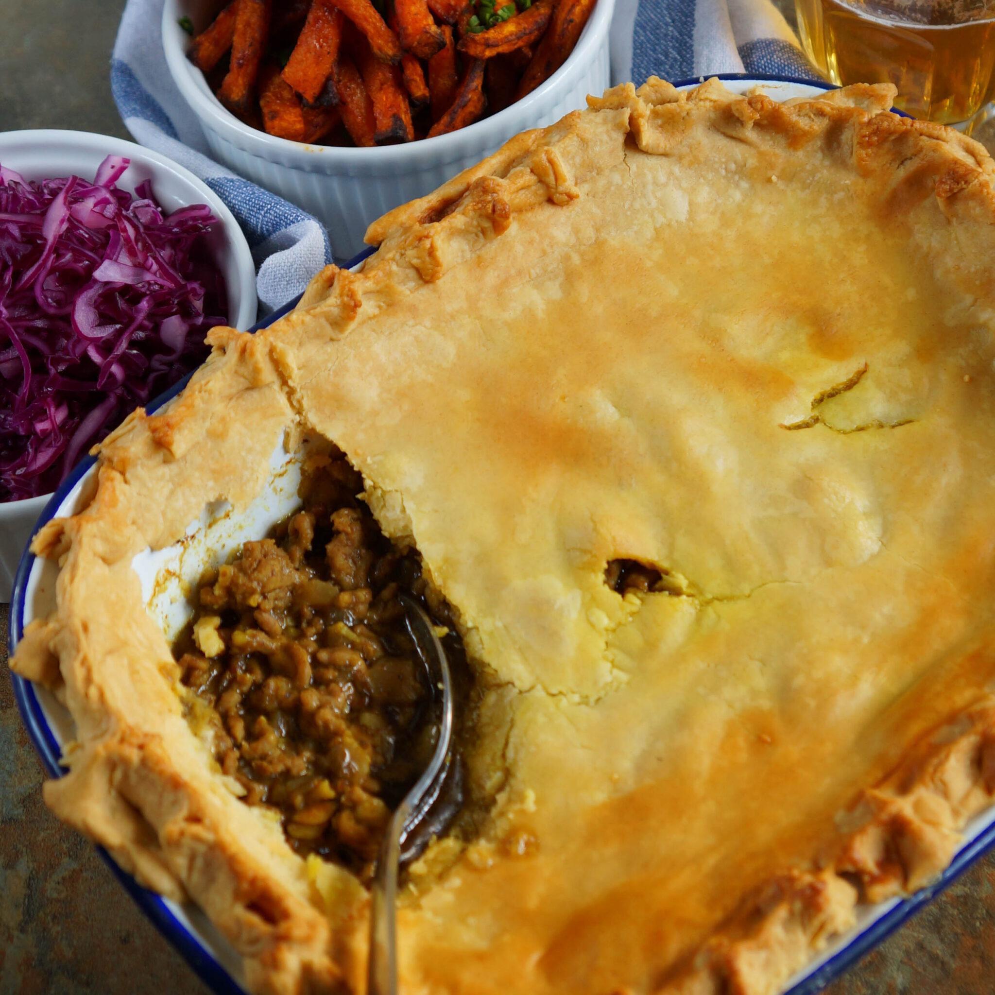 spiced lamb pie