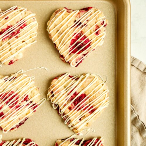 A Valentine's baking class showing you how to make delicious edible gifts for your loved ones. There will be heart shaped scones and chocolate heart shaped cookies. Taught by chef Laura Scott in Epsom, Surrey.